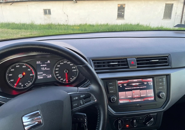 Seat Ibiza cena 41500 przebieg: 120300, rok produkcji 2018 z Pisz małe 121